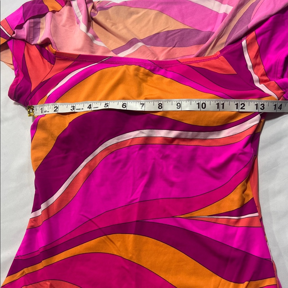 Trina Turk one piece swimsuit size 8 - Picture 6 of 9